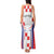 Custom Croatia Checkerboard Tank Maxi Dress Simple Style - Wonder Print Shop