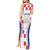 Custom Croatia Checkerboard Tank Maxi Dress Simple Style - Wonder Print Shop