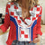 Custom Croatia Checkerboard Women Casual Shirt Simple Style - Wonder Print Shop