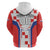 Custom Croatia Checkerboard Zip Hoodie Simple Style - Wonder Print Shop