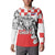 Personalized Croatia Leopard Heads Button Sweatshirt With Iris - Wonder Print Shop