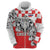Personalized Croatia Leopard Heads Hoodie With Iris - Wonder Print Shop