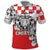 Personalized Croatia Leopard Heads Polo Shirt With Iris - Wonder Print Shop