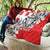 Personalized Croatia Leopard Heads Quilt With Iris - Wonder Print Shop