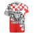 Personalized Croatia Leopard Heads Rugby Jersey With Iris - Wonder Print Shop