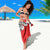Personalized Croatia Leopard Heads Sarong With Iris - Wonder Print Shop