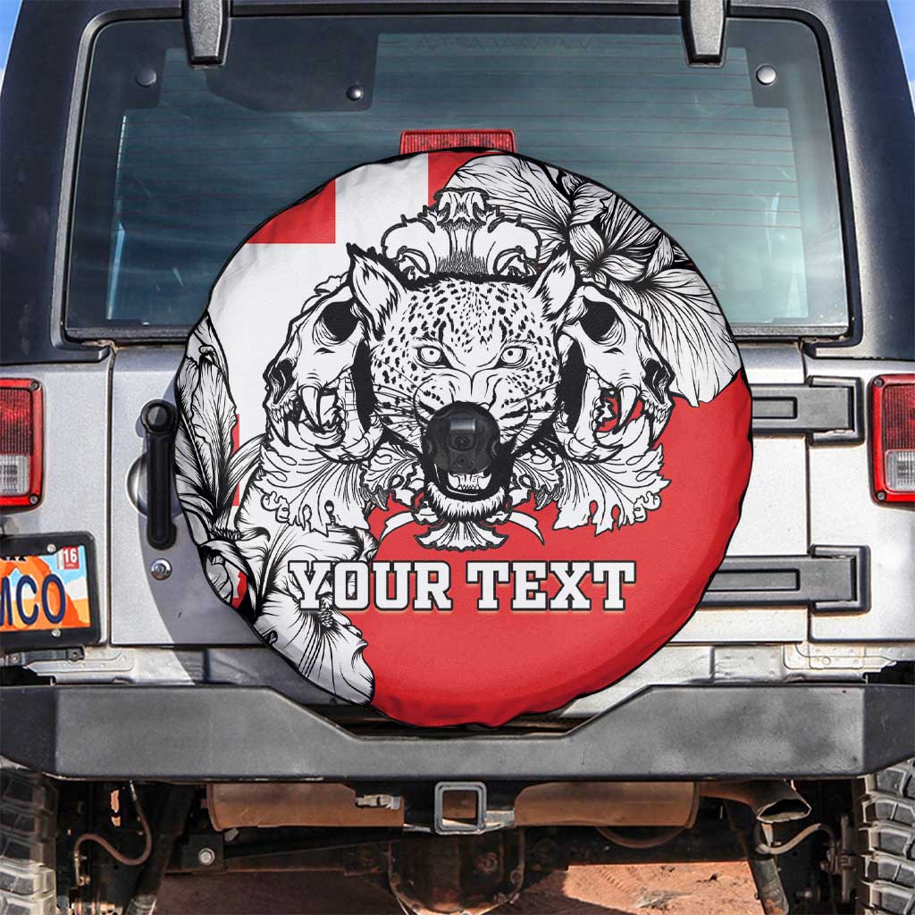 Personalized Croatia Leopard Heads Spare Tire Cover With Iris - Wonder Print Shop
