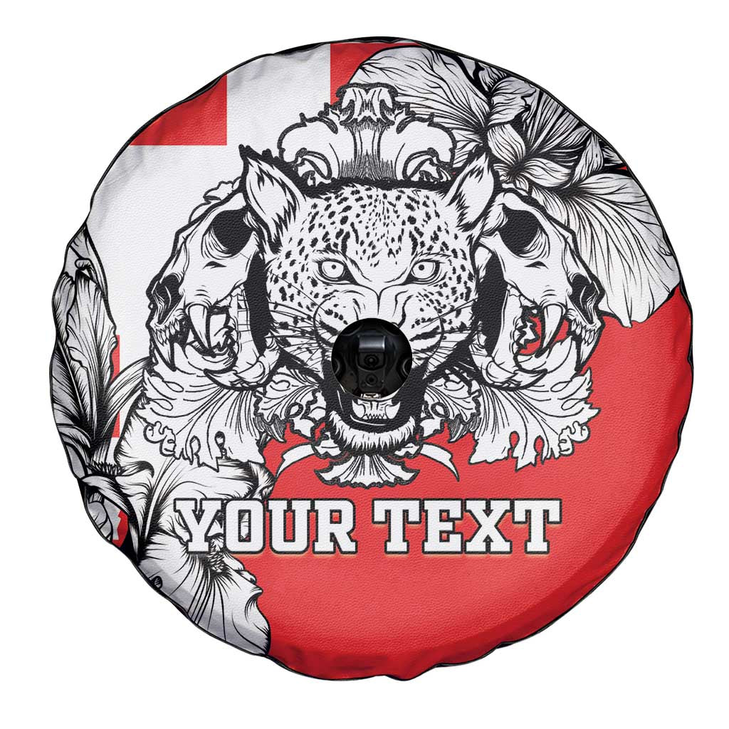 Personalized Croatia Leopard Heads Spare Tire Cover With Iris - Wonder Print Shop