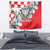 Personalized Croatia Leopard Heads Tapestry With Iris - Wonder Print Shop
