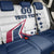 Custom USA Summer Sport 2024 Back Car Seat Cover Eiffel Tower 2024 - Wonder Print Shop
