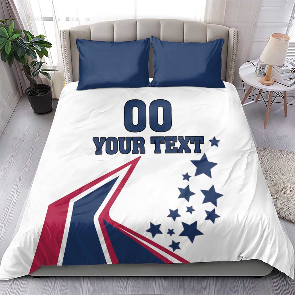 Custom USA Summer Sport 2024 Bedding Set Eiffel Tower 2024 - Wonder Print Shop