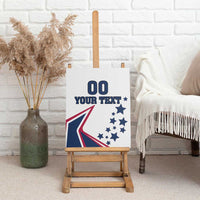 Custom USA Summer Sport 2024 Canvas Wall Art Eiffel Tower 2024 - Wonder Print Shop