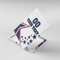 Custom USA Summer Sport 2024 Canvas Wall Art Eiffel Tower 2024 - Wonder Print Shop