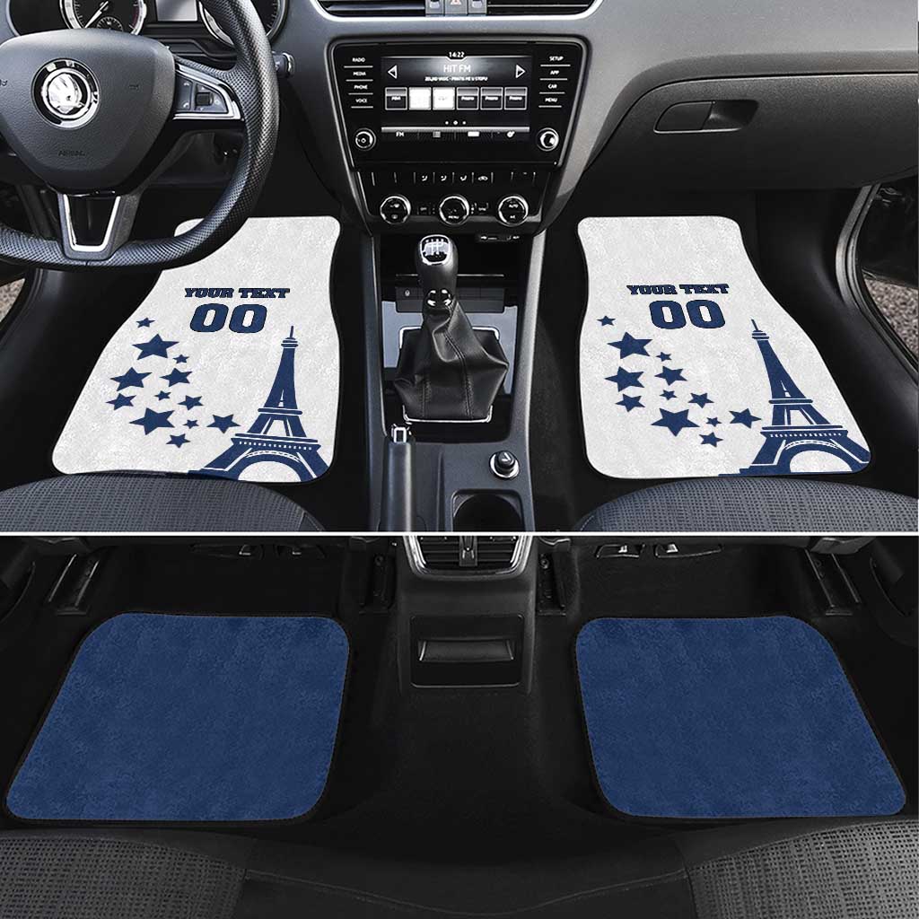 Custom USA Summer Sport 2024 Car Mats Eiffel Tower 2024 - Wonder Print Shop