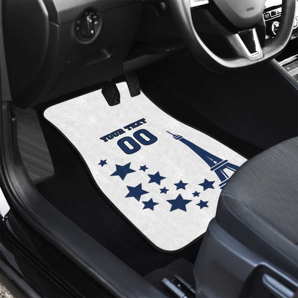 Custom USA Summer Sport 2024 Car Mats Eiffel Tower 2024 - Wonder Print Shop