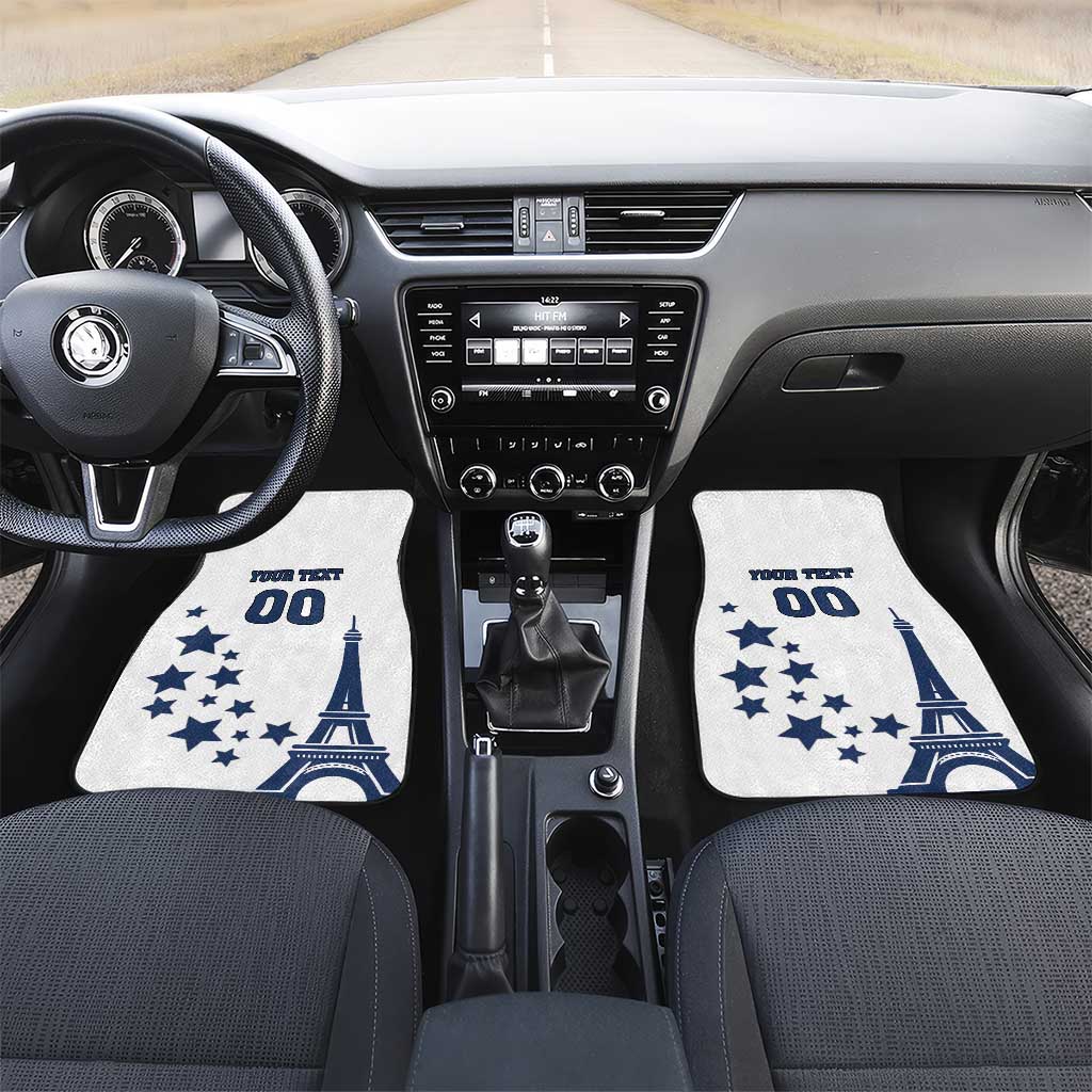 Custom USA Summer Sport 2024 Car Mats Eiffel Tower 2024 - Wonder Print Shop
