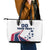 Custom USA Summer Sport 2024 Leather Tote Bag Eiffel Tower 2024 - Wonder Print Shop
