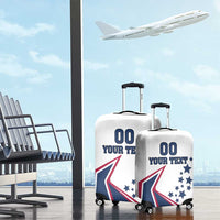 Custom USA Summer Sport 2024 Luggage Cover Eiffel Tower 2024 - Wonder Print Shop