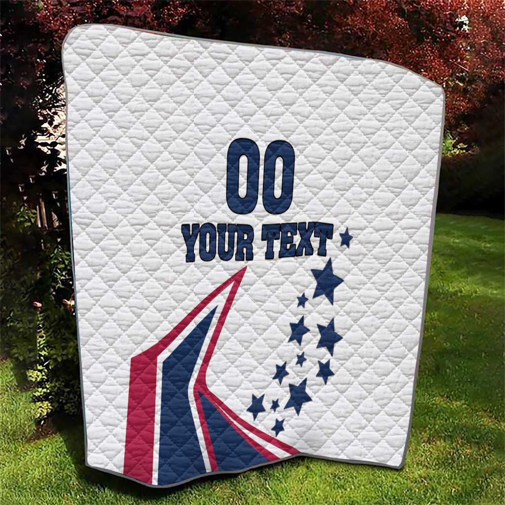 Custom USA Summer Sport 2024 Quilt Eiffel Tower 2024 - Wonder Print Shop