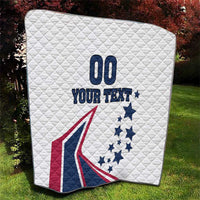 Custom USA Summer Sport 2024 Quilt Eiffel Tower 2024 - Wonder Print Shop