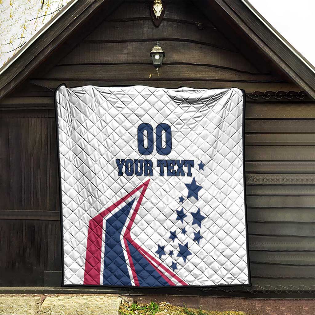 Custom USA Summer Sport 2024 Quilt Eiffel Tower 2024 - Wonder Print Shop