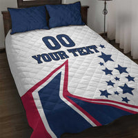 Custom USA Summer Sport 2024 Quilt Bed Set Eiffel Tower 2024 - Wonder Print Shop