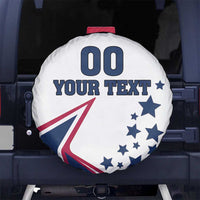 Custom USA Summer Sport 2024 Spare Tire Cover Eiffel Tower 2024 - Wonder Print Shop