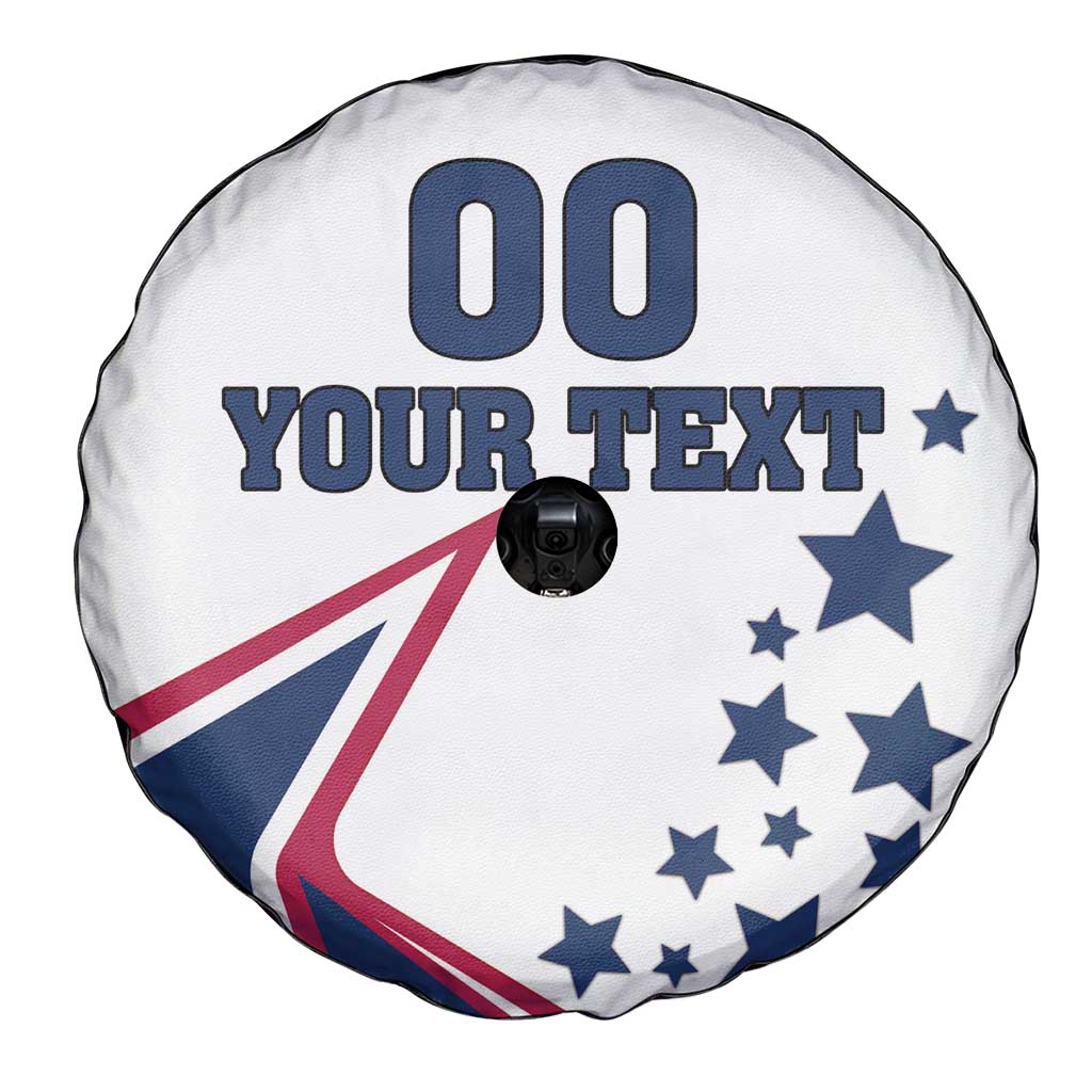 Custom USA Summer Sport 2024 Spare Tire Cover Eiffel Tower 2024 - Wonder Print Shop