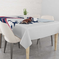 Custom USA Summer Sport 2024 Tablecloth Eiffel Tower 2024 - Wonder Print Shop