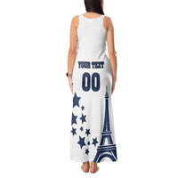 Custom USA Summer Sport 2024 Tank Maxi Dress Eiffel Tower 2024 - Wonder Print Shop