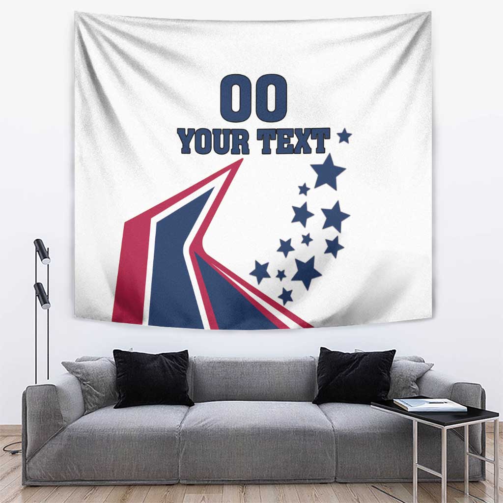 Custom USA Summer Sport 2024 Tapestry Eiffel Tower 2024 - Wonder Print Shop