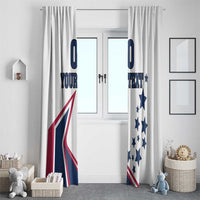 Custom USA Summer Sport 2024 Window Curtain Eiffel Tower 2024 - Wonder Print Shop