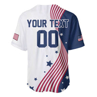 Custom USA Summer Sport 2024 Baseball Jersey Flag Of The United States - Wonder Print Shop