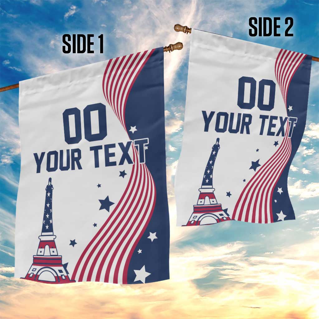 Custom USA Summer Sport 2024 Garden Flag Flag Of The United States - Wonder Print Shop