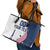 Custom USA Summer Sport 2024 Leather Tote Bag Flag Of The United States - Wonder Print Shop