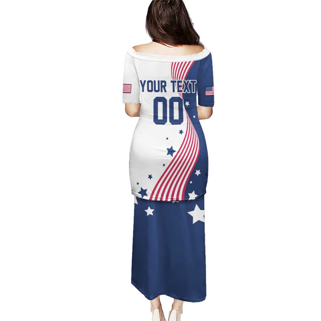 Custom USA Summer Sport 2024 Puletasi Flag Of The United States - Wonder Print Shop