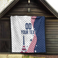 Custom USA Summer Sport 2024 Quilt Flag Of The United States - Wonder Print Shop