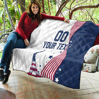 Custom USA Summer Sport 2024 Quilt Flag Of The United States - Wonder Print Shop