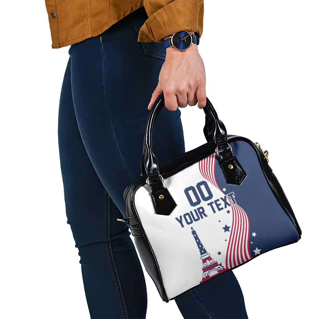 Custom USA Summer Sport 2024 Shoulder Handbag Flag Of The United States