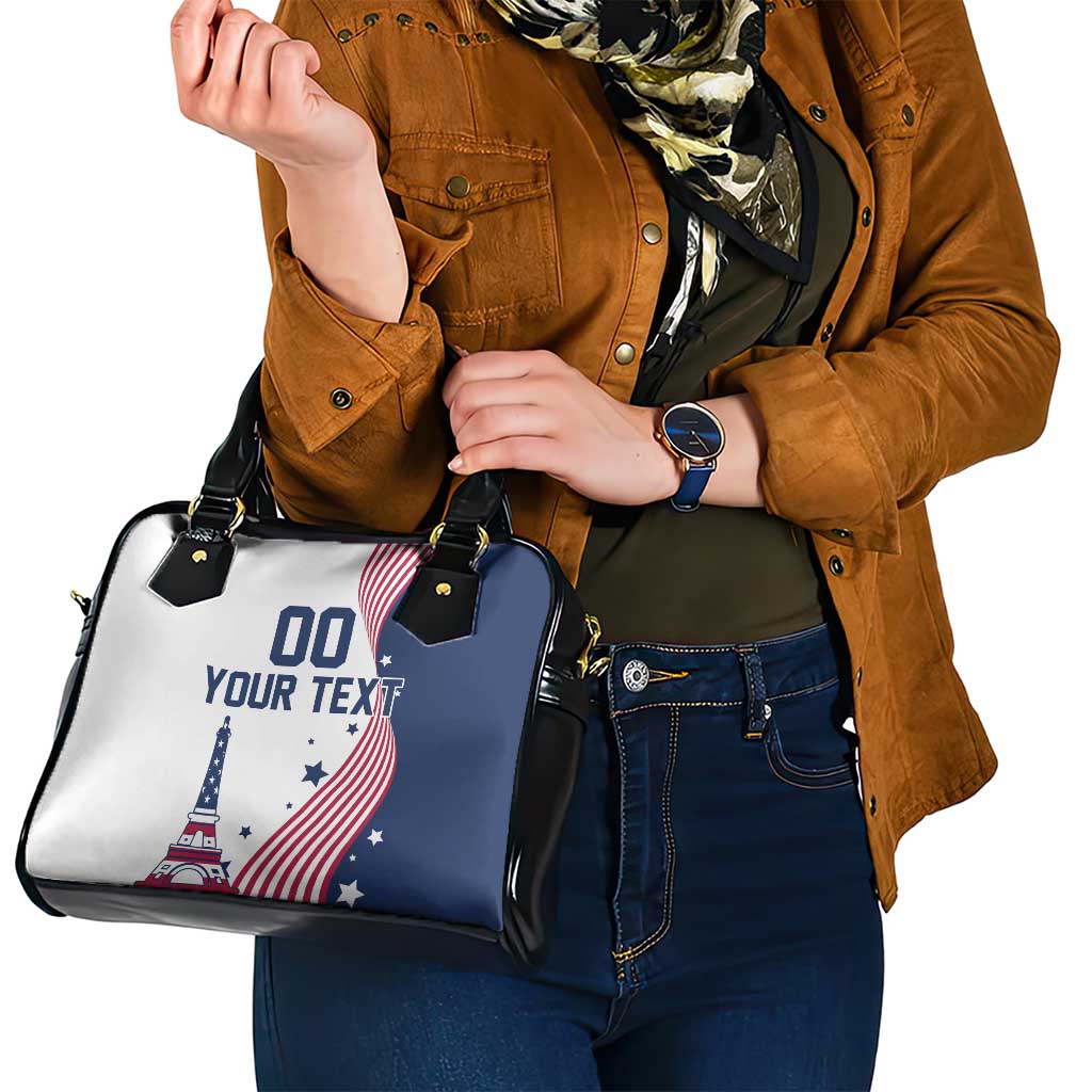 Custom USA Summer Sport 2024 Shoulder Handbag Flag Of The United States