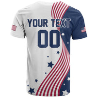 Custom USA Summer Sport 2024 T Shirt Flag Of The United States - Wonder Print Shop