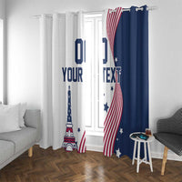 Custom USA Summer Sport 2024 Window Curtain Flag Of The United States - Wonder Print Shop