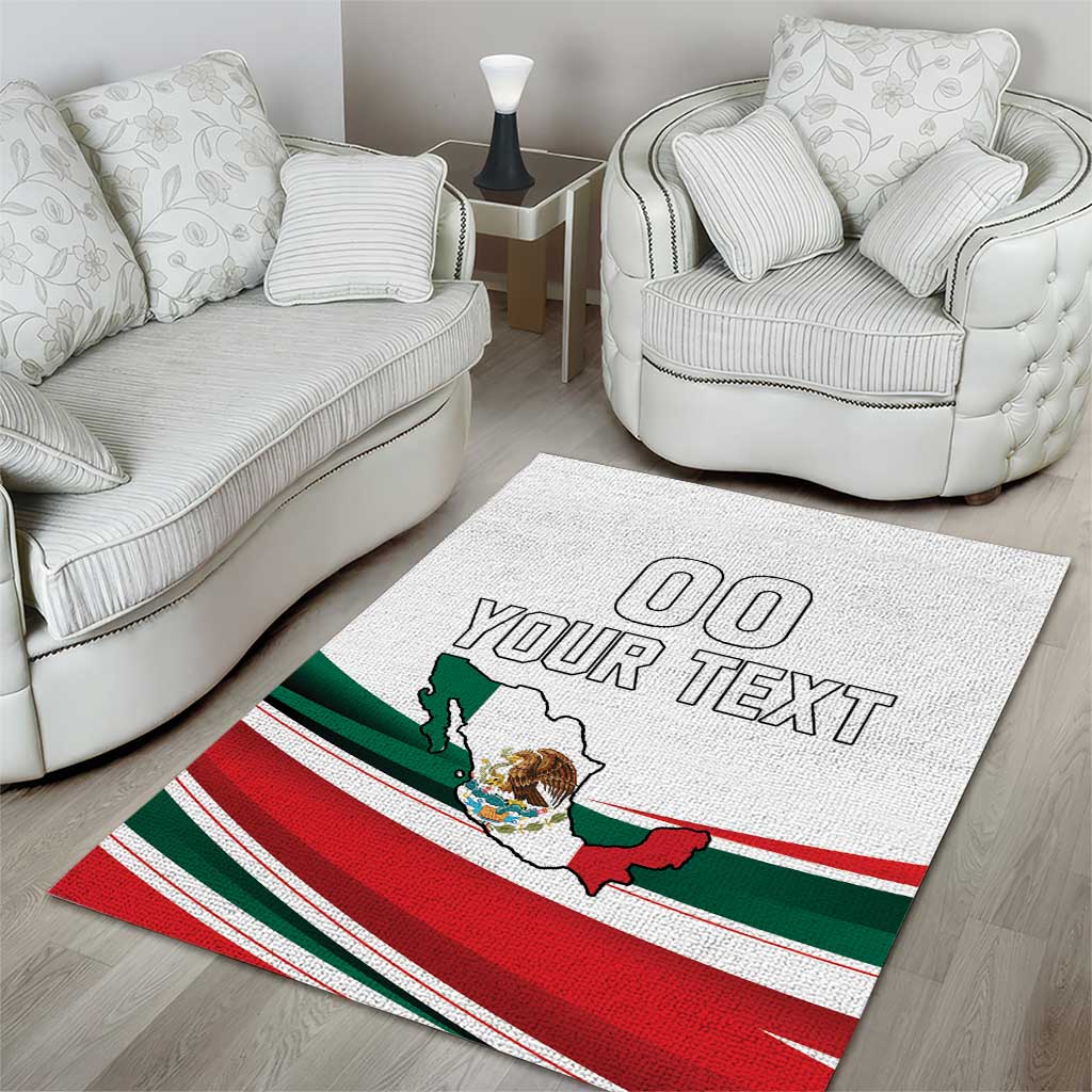 Custom Mexico Independence Day Area Rug El Grito De Independencia - Wonder Print Shop