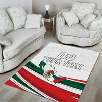 Custom Mexico Independence Day Area Rug El Grito De Independencia - Wonder Print Shop