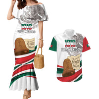Custom Mexico Independence Day Couples Matching Mermaid Dress and Hawaiian Shirt El Grito De Independencia - Wonder Print Shop