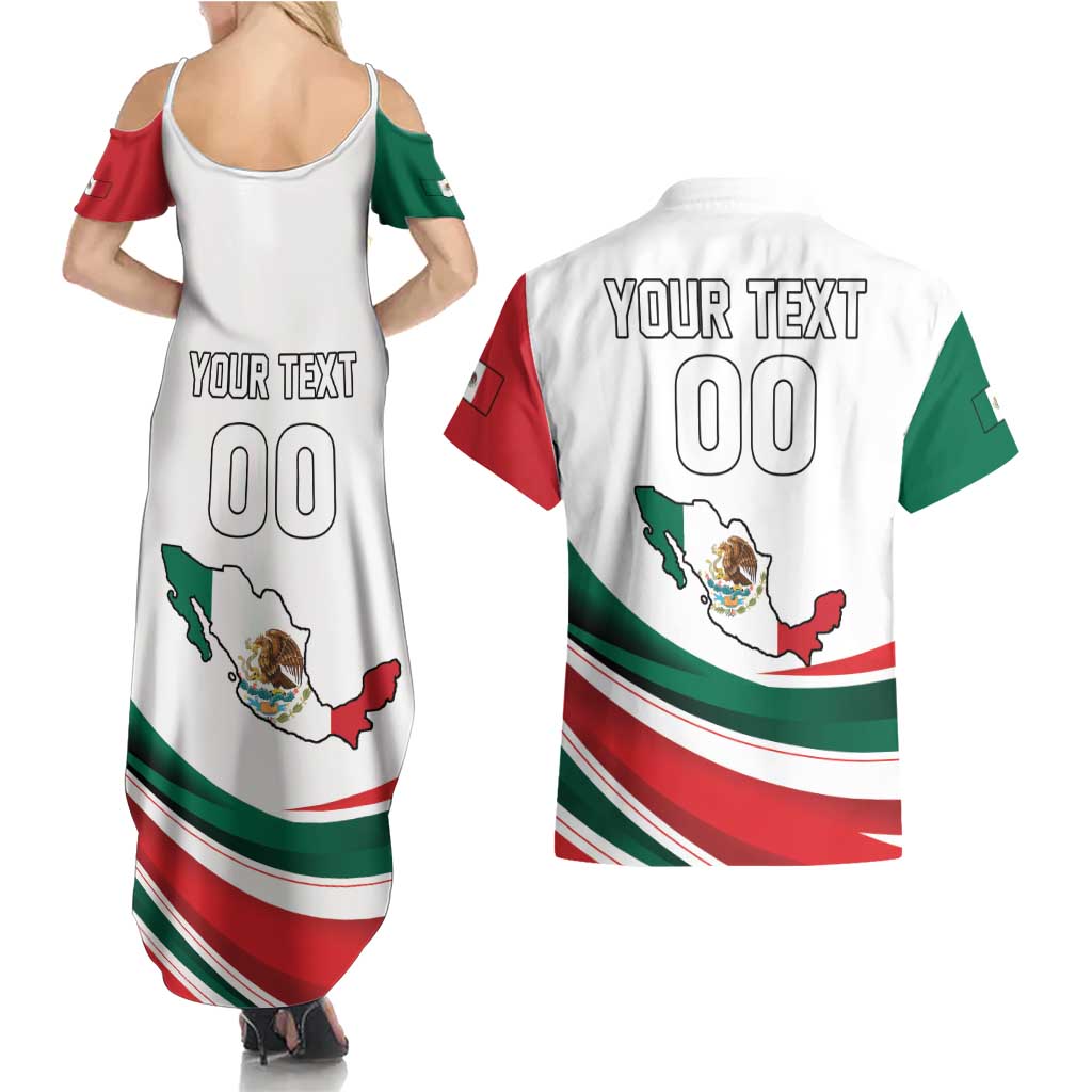 Custom Mexico Independence Day Couples Matching Summer Maxi Dress and Hawaiian Shirt El Grito De Independencia - Wonder Print Shop