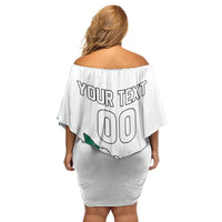 Custom Mexico Independence Day Family Matching Off Shoulder Short Dress and Hawaiian Shirt El Grito De Independencia - Wonder Print Shop