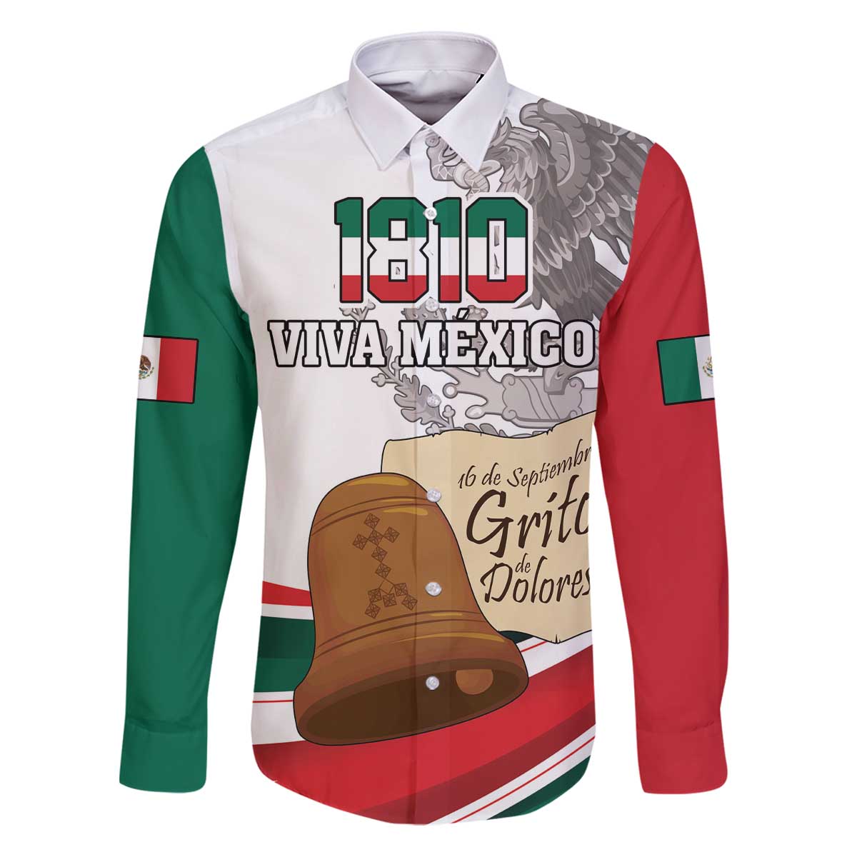 Custom Mexico Independence Day Family Matching Puletasi and Hawaiian Shirt El Grito De Independencia - Wonder Print Shop
