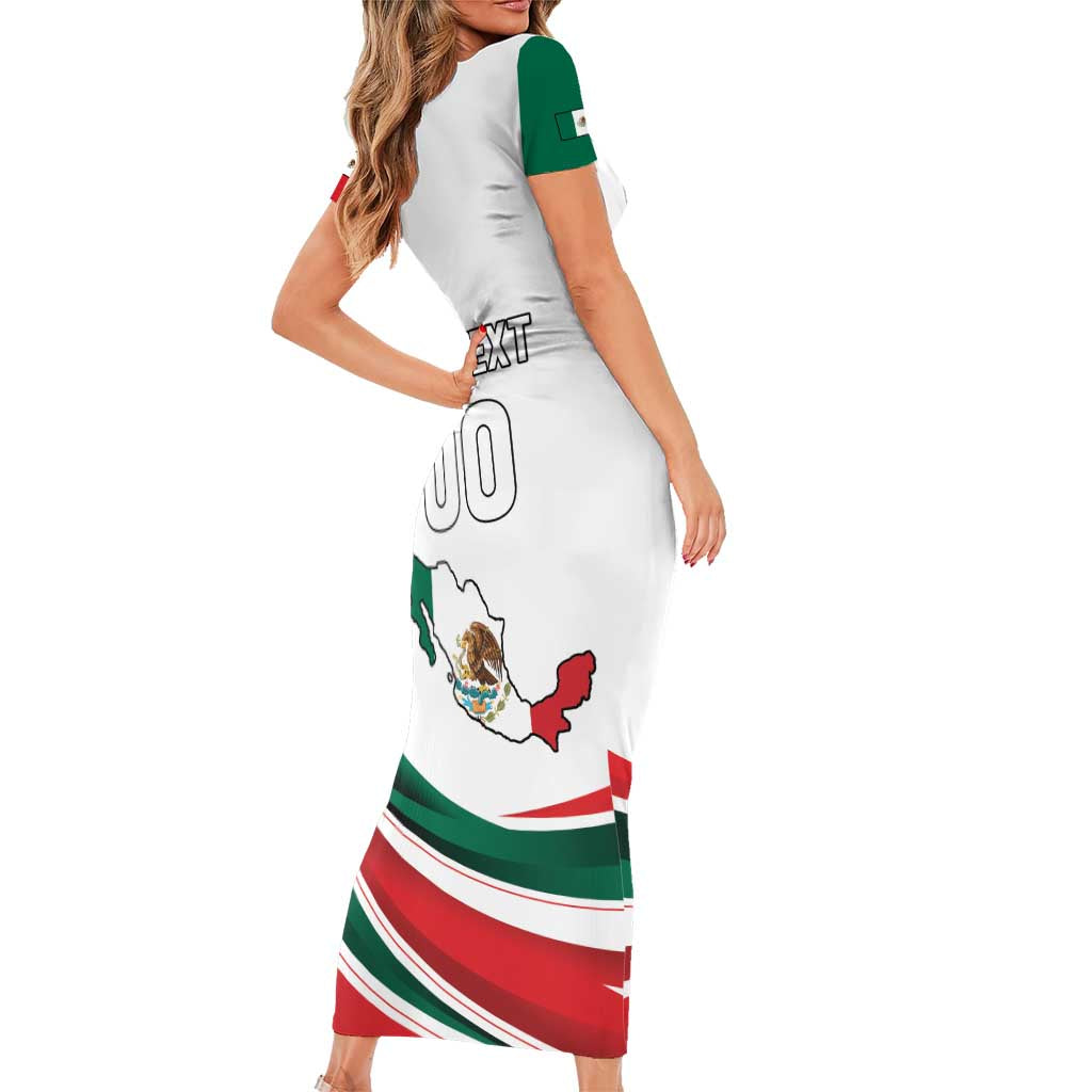 Custom Mexico Independence Day Family Matching Short Sleeve Bodycon Dress and Hawaiian Shirt El Grito De Independencia - Wonder Print Shop
