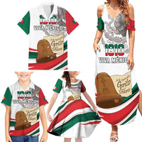 Custom Mexico Independence Day Family Matching Summer Maxi Dress and Hawaiian Shirt El Grito De Independencia - Wonder Print Shop